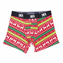 Load image into Gallery viewer, Tacky Holiday Sweater (Small) - Men's Boxers - Sock It To Me (Christmas)