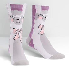 Load image into Gallery viewer, Gllama-rous - Women's Crew Socks - Sock It To Me