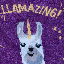 Load image into Gallery viewer, Llamazing! - Women's Crew Socks - Sock It To Me