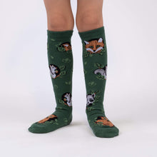 Load image into Gallery viewer, Woodland Watchers - Kids Knee High Socks - Sock It To Me