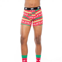 Load image into Gallery viewer, Tacky Holiday Sweater (Small) - Men's Boxers - Sock It To Me (Christmas)