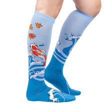 Load image into Gallery viewer, Beauty In The Water - Women's Knee High Socks - Sock It To Me