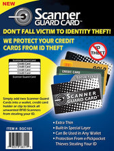 Load image into Gallery viewer, Scanner Guard Card RFID Protection
