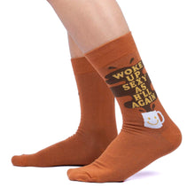Load image into Gallery viewer, Woke Up Sexy As H*ll Again - Men's Crew Socks - Sock It To Me