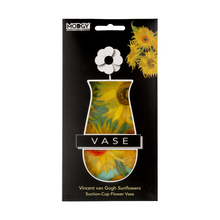 Load image into Gallery viewer, Van Gogh Sunflowers Suction Cup Vase - Modgy