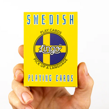 Load image into Gallery viewer, Lingo Language Playing Cards - Swedish