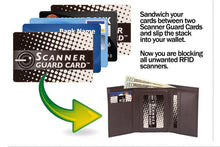Load image into Gallery viewer, Scanner Guard Card RFID Protection