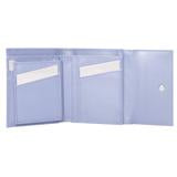 Load image into Gallery viewer, Periwinkle - Steel & Leather French Purse