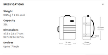 Load image into Gallery viewer, 36L Military Cabin Zero Bag (Military Green)
