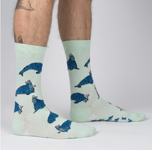 Load image into Gallery viewer, And I Will Walrus Love You - Men's Crew Socks - Sock It To Me
