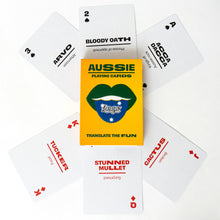 Load image into Gallery viewer, Aussi Slang Language Playing Cards - Lingo
