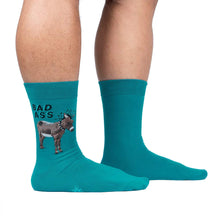 Load image into Gallery viewer, A Real Bad Ass - Men&#39;s Crew Socks - Sock It To Me
