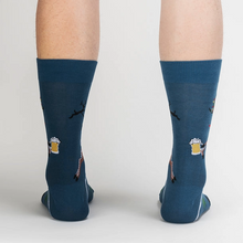 Load image into Gallery viewer, Brew-Dolph - Men's Crew Socks - Sock It To Me (Christmas)
