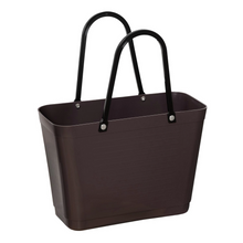 Load image into Gallery viewer, Small Hinza Bag 'Brown' - Green Plastic
