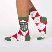 Load image into Gallery viewer, Deck the Paws - Women&#39;s Crew Socks - Sock It To Me
