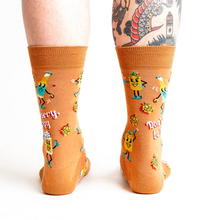 Load image into Gallery viewer, Don't Worry, Be Hoppy - Men's Crew Socks - Sock It To Me
