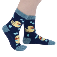 Load image into Gallery viewer, Rubber Duckie, You're the One - Slipper Socks - Sock It To Me
