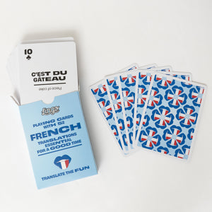 French Language Playing Cards - Lingo