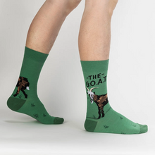 Load image into Gallery viewer, The G.O.A.T. - Men's Crew Socks - Sock It To Me
