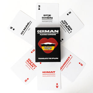 German Language Playing Cards - Lingo
