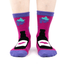 Load image into Gallery viewer, You Are Really Grape - Slipper Socks - Sock It To Me
