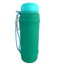 Load image into Gallery viewer, Rolla Bottle - Collapsible Water Bottle (Green/Aqua)

