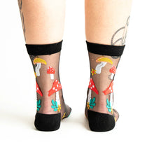 Load image into Gallery viewer, Made of Magic - Women's Sheer Crew Socks - Sock It To Me
