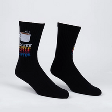 Load image into Gallery viewer, Hello Darkness My Old Friend - Athletic Ribbed Crew Socks - Sock It To Me
