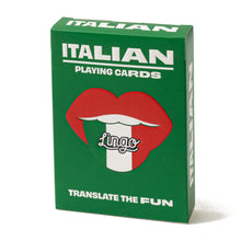 Load image into Gallery viewer, Italian Language Playing Cards - Lingo
