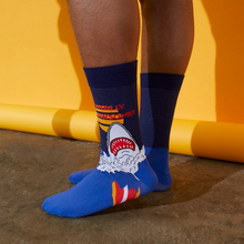 Load image into Gallery viewer, Totally Jawsome! - Men's Crew Socks - Sock It To Me
