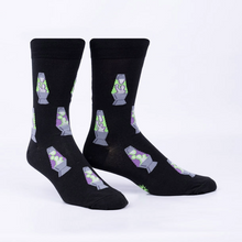 Load image into Gallery viewer, Lava My Life (Glow In The Dark) - Men's Crew Socks - Sock It To Me
