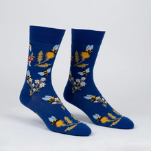 Load image into Gallery viewer, Let It Bee - Men's Crew Sock - Sock It To Me
