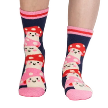 Load image into Gallery viewer, Magic Mushrooms - Slipper Socks - Sock It To Me
