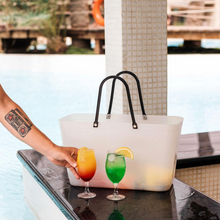 Load image into Gallery viewer, Large Hinza Bag 'Neutral' - Recycled Plastic
