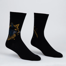 Load image into Gallery viewer, Night Cat - Men's Crew Socks - Sock It To Me

