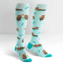 Load image into Gallery viewer, My Otter Half - Women's Knee High Socks - Sock It To Me
