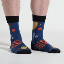Load image into Gallery viewer, Planets - Men's Crew Socks - Sock It To Me
