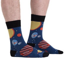 Load image into Gallery viewer, Planets - Men's Crew Socks - Sock It To Me
