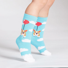 Load image into Gallery viewer, Pup, Pup &amp; Away - Toddler Knee High Socks (Ages 1-2) - Sock It To Me
