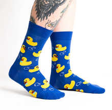 Load image into Gallery viewer, Rubber Duckie - Men's Crew Socks - Sock It To Me
