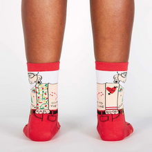 Load image into Gallery viewer, Saint Nick - Women's Crew Socks - Sock It To Me (Christmas)
