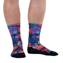 Load image into Gallery viewer, Shrooms, They'll Grow On You - Performance Crew Socks - Sock It To Me

