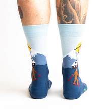 Load image into Gallery viewer, Hit The Slopes - Men's Crew Socks - Sock It To Me
