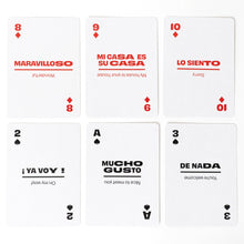 Load image into Gallery viewer, Spanish Language Playing Cards - Lingo
