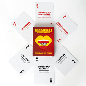 Spanish Language Playing Cards - Lingo