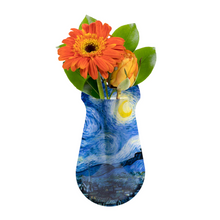 Load image into Gallery viewer, Van Gogh Starry Night Suction Cup Vase - Modgy
