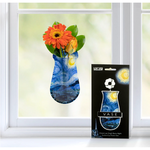 Van Gogh Starry Night Suction Cup Vase - Modgy