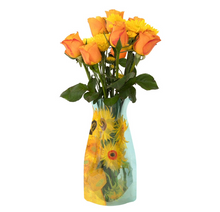 Load image into Gallery viewer, Van Gogh Sunflowers - Modgy Expandable Vase
