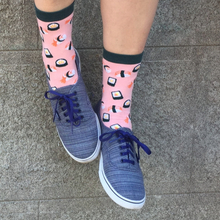 Load image into Gallery viewer, Sushi - Women's Crew Socks - Sock It To Me

