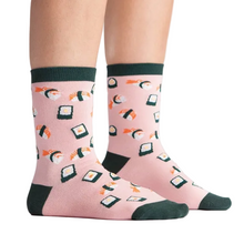 Load image into Gallery viewer, Sushi - Women's Crew Socks - Sock It To Me
